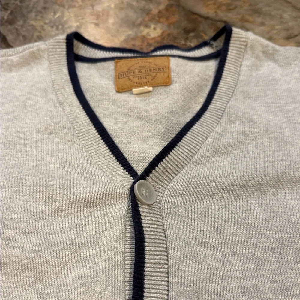 Hope & Henry Boys' Cardigan Sweater size medium - Picture 8 of 16